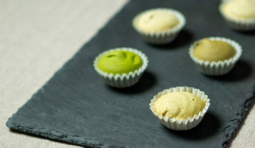 Baked Roasted Greentea Cupcake Chocolates from Uji (5 Pieces)